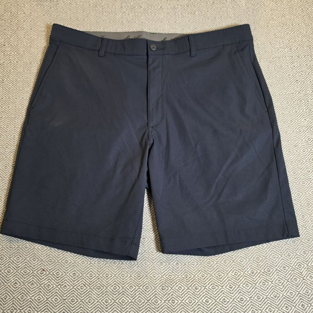 Ben Hogan Golf Shorts Men’s 38 Navy Performance Stretch Flat Front